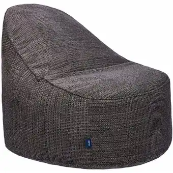 ManoMano Wohnzimmer Sitzsack Stuhl, weicher Indoor Liegestuhl Sitzsack Pouf für Erwachsene - Holzkohle (Gewebtes strukturiertes Gewebe Angebot