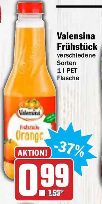 Hit Valensina Frühstück 1L Angebot