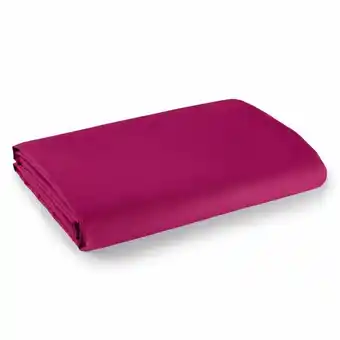 ManoMano Univers Decor - Bettlaken für 1 Person und 2 Personen aus 100% Baumwolle/57 Fäden/cm² - Fuchsia - 180 x 290 cm für 1-Personen Angebot