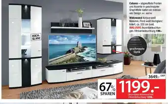 Zurbrüggen Cabana- Wohnwand Angebot