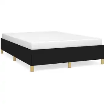 ManoMano Bettgestell für Erwachsenenbett,Bettrahmen Bettgestell Schwarz 140x200 cm Stoff -Maison 18462 - Schwarz Angebot