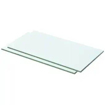 ManoMano 2 Stk. Wandregale Regalböden,Wandboard Glas Transparent 50 x 20 cm VCWS903485 Maisonchic Angebot