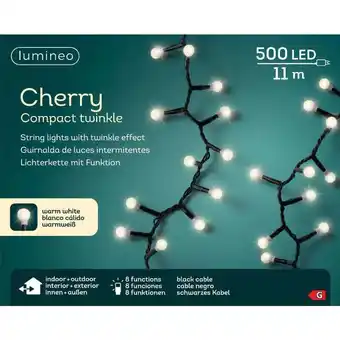 ManoMano Iperbriko - Kirsche Weihnachtslicht weiß 500 led 11 Meter Angebot