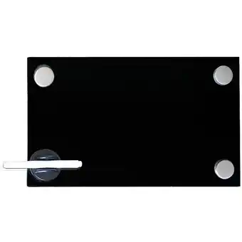 ManoMano 30x50cm Magnettafel Schwarz Whiteboard Glasboard Magnetwand Schreibtafel Board Angebot