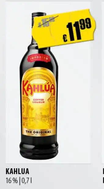 FreeOneShop KAHLUA COFFEE LIQUEUR 700ml Angebot