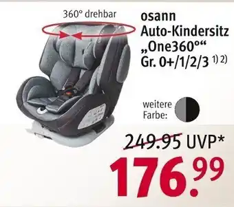 Rossmann osann Auto-Kindersitz One360 Angebot