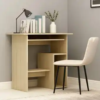 ManoMano Computertisch，Schreibtisch，Bürotisch Sonoma-Eiche 80x45x74 cm Holzwerkstoff VMEC634510 MaisonChic Angebot