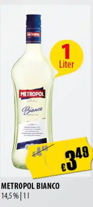 FreeOneShop METROPOL BIANCO 14,5% 1L Angebot