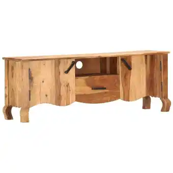 ManoMano TV-Schrank, TV-Lowboard, TV Möbel, Fernsehschrank Moderner Stil 115 x 30 x 42 cm Massivholz NMKS90627 MaisonChic Angebot