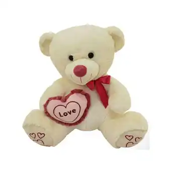 ManoMano Plüschbär mit Herz, 55 cm, Marionette, weicher Teddybär zum Valentinstag Angebot