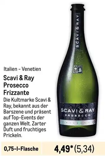 METRO Scavi & Ray Prosecco Frizzante 750ml Angebot