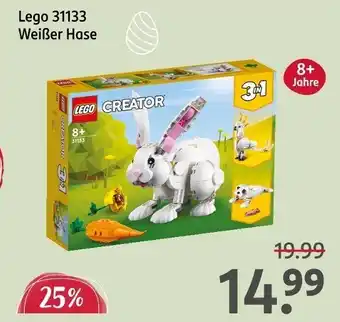 Rossmann Lego 31133 Weißer Hase Angebot