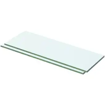 ManoMano 2 Stk. Wandregale Regalböden,Wandboard Glas Transparent 50 x 12 cm VCWS347843 Maisonchic Angebot