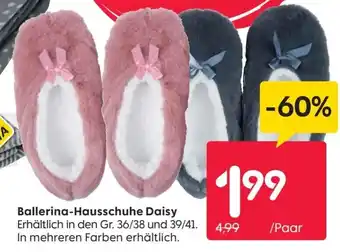 Rusta Ballerina-Hausschuhe Daisy Angebot
