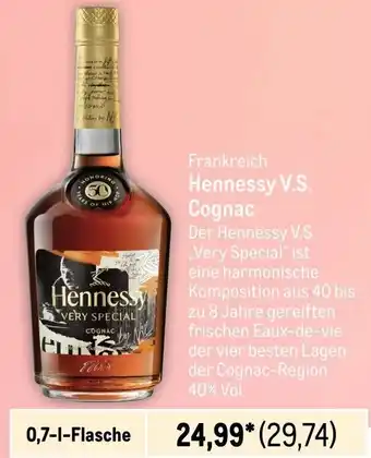 METRO Hennessy V.S. Cognac 700ml Angebot