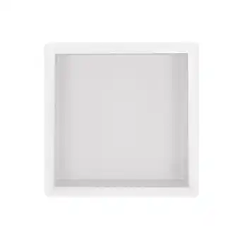 ManoMano Shine Einbau-Nische 30x30x7 cm Mattweiß - Matt Weiß - Saqu Angebot