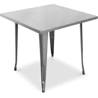 ManoMano Stylix Tisch - 80cm - Stahl Steel - Eisen, Metall - Steel Angebot