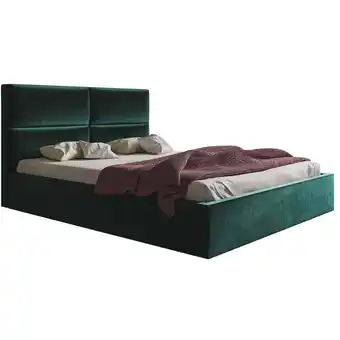 ManoMano Bett 180x200 cm Marad - Grün - Grün - Graingold Angebot