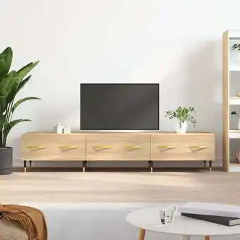 ManoMano Moderne TV-Möbel, TV-Lowboard TV-Schrank für das Wohnzimmer Sonoma-Eiche 150x36x30 cm Holzwerkstoff -FV28179 - Braun Angebot