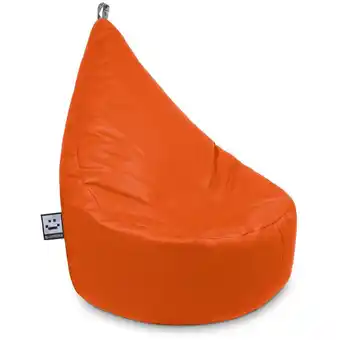 ManoMano Sitzsack Sessel aus Kunstleder Orange XL Orange - Orange Angebot