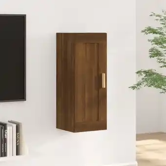 ManoMano Wandschrank,Wandhängeschrank,Badschrank,Küchenschrank Braun Eichen-Optik 35x34x90 cm Holzwerkstoff VMIEB39003 Maisonchic Angebot