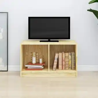 ManoMano Maisonchic - TV-Möbel,TV-Schrank TV-Lowboard für Wohnzimmer TV-Hängeschrank 70x33x42 cm Massivholz Kiefer 19458 - Braun Angebot