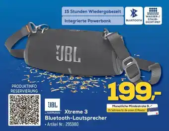 Euronics Berlet JBL Xtreme 3 Bluetooth-Lautsprecher Angebot