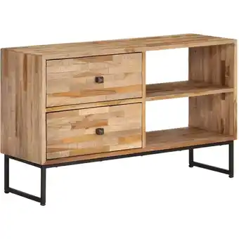 ManoMano TV-Möbel,TV-Schrank TV-Lowboard für Wohnzimmer TV-Hängeschrank Recyceltes Teakholz 90 x 30 x 55 cm Maisonchic 80500 - Braun Angebot