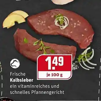 REWE Kaufpark Kalbsleber Angebot