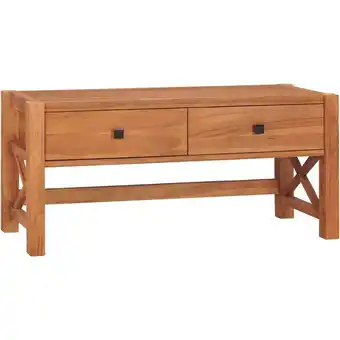 ManoMano TV-Schrank, TV-Lowboard, tv Möbel, Fernsehschrank Moderner Stil 100x40x45 cm Recyceltes Teak NMKS11666 Maisonchic Angebot