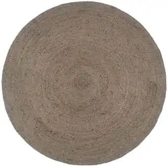 ManoMano Maisonchic - Teppich,Wohnzimmer Teppiche,Fußmatte Handgefertigt Jute Rund 210 cm Grau VESS652365 Angebot