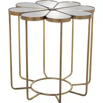 ManoMano Actoint Table und Gold Metall Mirror 63x61cm, mat: Ferpour Alle Stile, um dem Haus eine Note zu verleihen Angebot