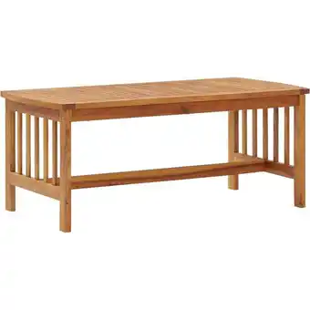 ManoMano Couchtisch Beistelltisch - Kaffeetisch 102x50x43 cm Massivholz Akazie BV122330 Bonnevie Angebot