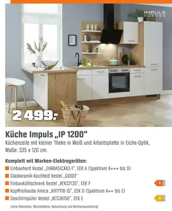 OBI Impuls küche impuls „ip 1200“ Angebot