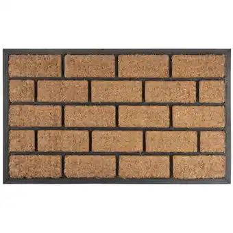 ManoMano PROREGAL Fußmatte, Schmutzfangmatte RBC24, 45x75cm, Ziegelmauer Angebot