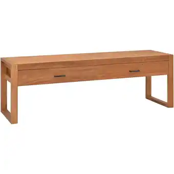 ManoMano TV-Möbel,TV-Schrank TV-Lowboard für Wohnzimmer TV-Hängeschrank 120x40x45 cm Massivholz Teak Maisonchic 87528 - Braun Angebot