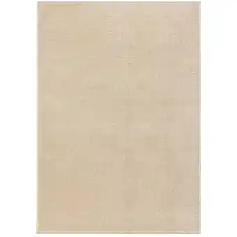 ManoMano Teppich，Wohnzimmer Teppiche，Fußmatte Kurzflor 240x340 cm Beige VESS515636 MaisonChic Angebot