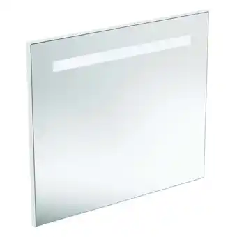 ManoMano Wandspiegel mit integrierter LED-Beleuchtung, natürliches Licht, 70x80cm (R0284BH) - Ideal Standard Angebot