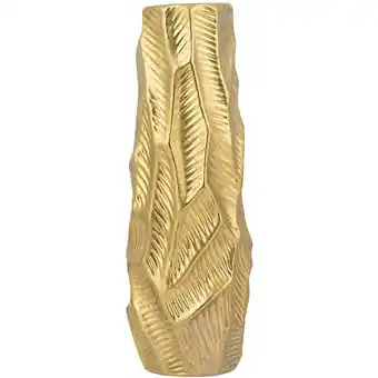 ManoMano Beliani - Dekorative Vase in außergewöhnlichem Design gold Zafar - Gold Angebot