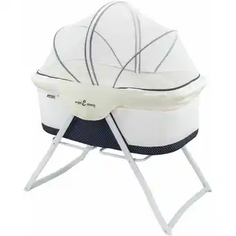 ManoMano I-flair - Baby Babybett bebito Reisebett Beistellbett mit Moskitonetz und Tragetasche - Dunkelblau - Dunkelblau Angebot