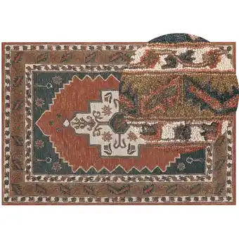 ManoMano Beliani - Handgetufteter Retro-Wollteppich orientalisches Muster 160 x 230 cm bunt gelinkaya - Bunt Angebot