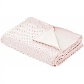 ManoMano Beliani - Bezug für Gewichtsdecken Minky-Stoff 100 x 150 cm rosa flauschig modern Callisto - Rosa Angebot