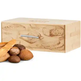 ManoMano Brotbox aus nachhaltigem Bambus Brotkasten Brotaufbewahrung Brotkiste Aufbewahrungsbox Brotkorb - Ecosa Angebot