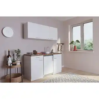 ManoMano Respekta - Küche Miniküche Singleküche Küchenzeile Pantry Weiß Luis 150 cm Angebot