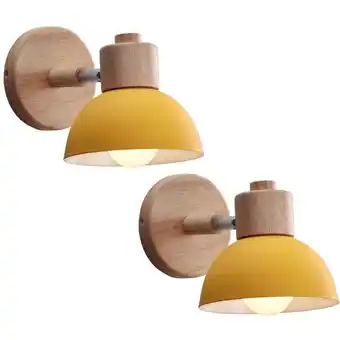 ManoMano Wottes - 2Pcs Drehbare Retro Wandleuchten E27 Retro Industrie Innen Wandlampe Wohnzimmer Schlafzimmer Küche Ø15CM Angebot