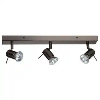 ManoMano Linea Verdace Lighting - Linea Verdace penna 3-Licht-Scheinwerferleiste Bronze Angebot