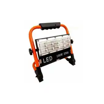 ManoMano Trade Shop Traesio - led-scheinwerfer 100W wiederaufladbare akku-arbeitstaschenlampe 8505-SMD notfall Angebot