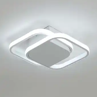 ManoMano Goeco - Moderne LED-Deckenleuchte quadratische LED-Deckenleuchte 24 w 2200 lm 6000 k kaltweiß Deckenleuchte für Schlafzimmer  Angebot