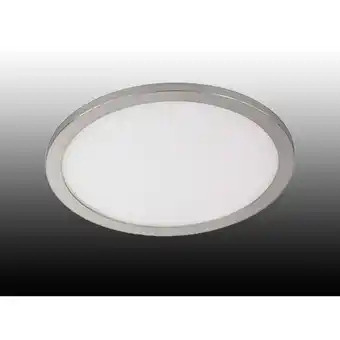 ManoMano Dimmbare led Deckenleuchte gotland ø 40cm, IP44, nickel matt Angebot