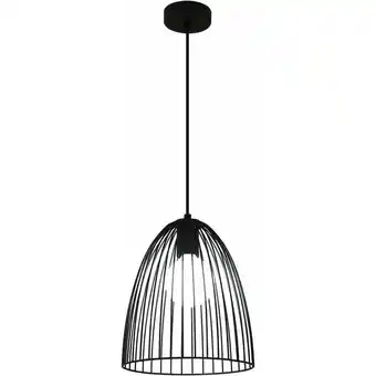 ManoMano Goeco - Industrielle Suspension Retro Kronleuchter Vintage Deckenleuchte E27 Schwarzlampenkäfig Beleuchtung Metallschatten (G Angebot